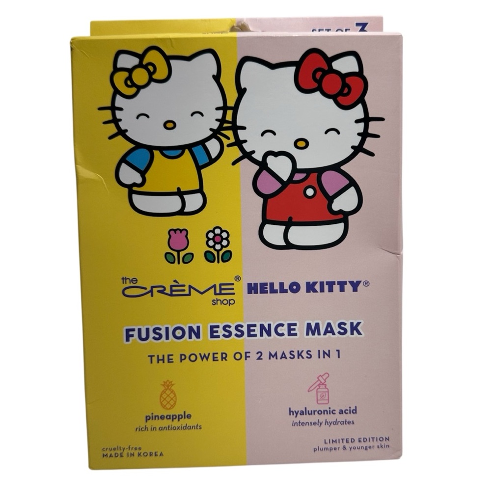 The Creme Shop x Hello Kitty Fusion Essence Sheet Masks Set of 3